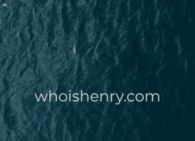whoishenry.com
