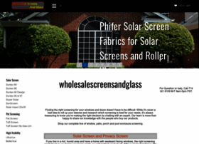 wholesalescreensandglass.com