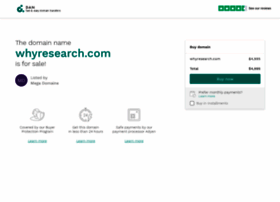 whyresearch.com