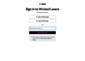 Wickedlaser.slack.com