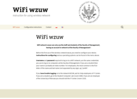 Wifi.wz.uw.edu.pl
