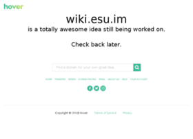 Wiki.esu.im