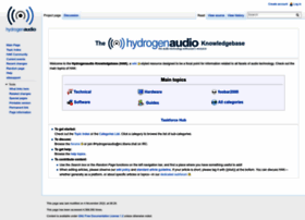 wiki.hydrogenaudio.org