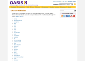 wiki.oasis-open.org