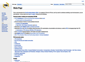 wiki.tei-c.org