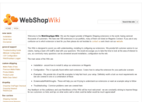 wiki.webshopapps.com