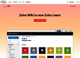 wiki.zoho.com