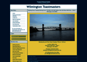 Wilmingtontoastmasters.toastmastersclubs.org