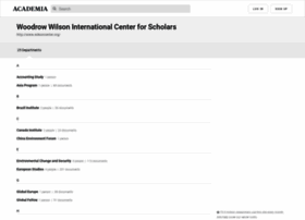 Wilsoncenter.academia.edu
