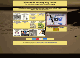 Winningblogtactics.com