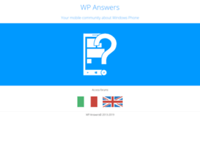 Winphoneanswers.com