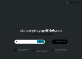 winterspringsgolfclub.com