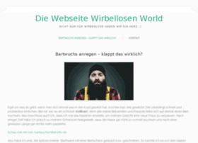 wirbellosen-world.de