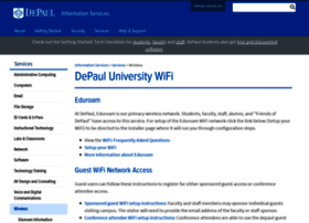 Wireless.depaul.edu