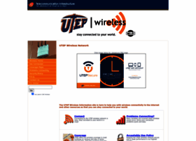 Wireless.utep.edu