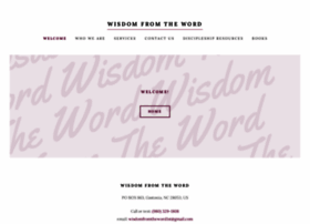 Wisdomfromtheword.org