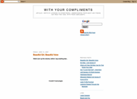 With-your-compliments.blogspot.nl