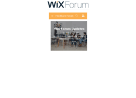 Wix-forum-feedback.com