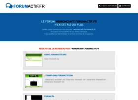 woironcraft.forumactif.fr