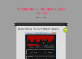 Wolfensteinthenewordertrainer.wordpress.com