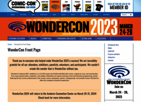 Wondercon.org