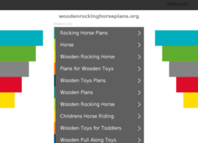 Woodenrockinghorseplans.org