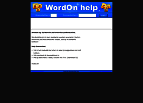 wordonhelp.com