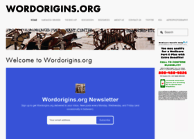 wordorigins.org