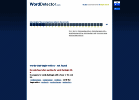 Words-that-begin-with-u.worddetector.com