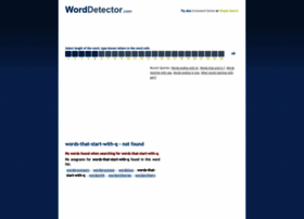 Words-that-start-with-q.worddetector.com