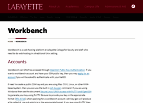 Workbench.lafayette.edu