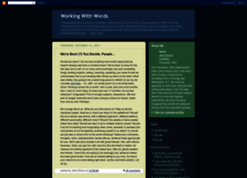 Workingwithwords.blogspot.com