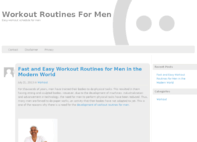 workoutroutinesformen.org