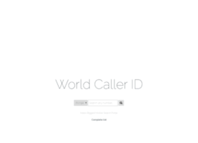 worldcallerid.com