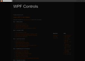 Wpfcontrols.blogspot.co.at