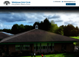 Wrexhamgolfclub.co.uk