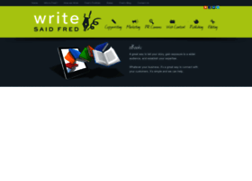 Writesaidfred.com