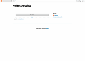 writesthoughts.blogspot.com