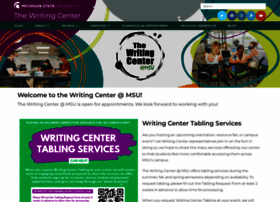 writing.msu.edu