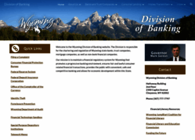 Wyomingbankingdivision.wyo.gov