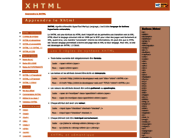 xhtml.le-developpeur-web.com