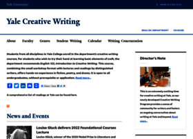 Yalecreativewriting.yale.edu