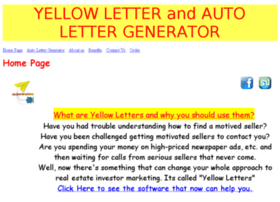 yellowletter.net
