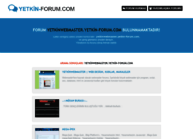 yetkinwebmaster.yetkin-forum.com