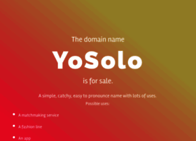 yosolo.com