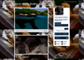 Your-daily-baby-sloth.tumblr.com
