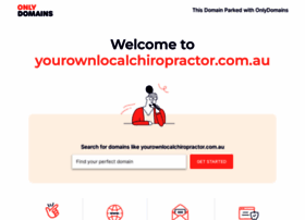 yourownlocalchiropractor.com.au