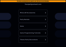 Yourpartysolved.com