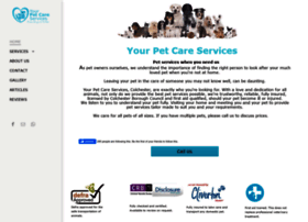 Yourpetcareservices.co.uk