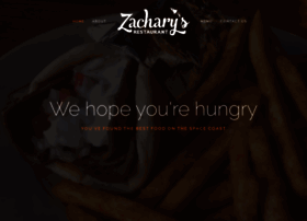 Zacharysrestaurant.com